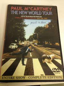 【DVD】Paul MacCartney THE NEW WORLD TOUR (２DVD)