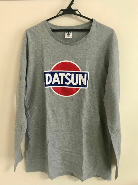 DATSUN ロングTシャツ グレー ３Ｌサイズ