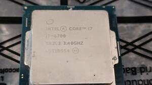 [ operation goods ]Intel core i7 6700 LGA1151 3.4Ghz CPU