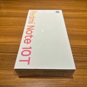 【未開封】Redmi Note 10T ブラック　64GB ①