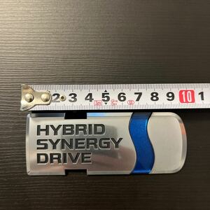 トヨタ HYBRID エンブレム SYNERGY DRIVE 