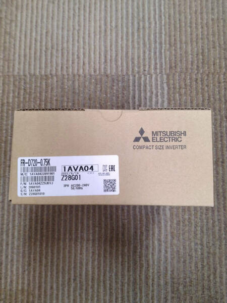 正規代理店購入 三菱電機 インバーター FR-D720-0.75K
