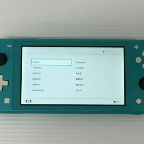 K18-815-0429-049【ジャンク】Nintendo Switch Lite(ニンテンドースイッチ ライト) MOD.HDH-001 ターコイズ 本体のみ ※通電確認済みの画像2