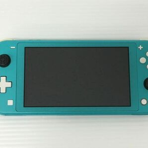 K18-815-0429-049【ジャンク】Nintendo Switch Lite(ニンテンドースイッチ ライト) MOD.HDH-001 ターコイズ 本体のみ ※通電確認済みの画像1