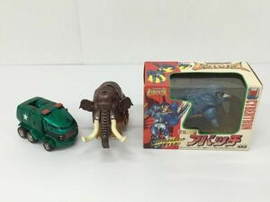 K18-805-0428-66[ текущее состояние товар ] Transformer аниме itedo/ Beast Wars фигурка 3 body ( железный hyde / большой combo i/ Apache )