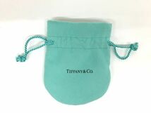 K11-500-164【中古】TIFFANY＆Co ティファニー 925 シルバー エルサペレッティ オープンハート ネックレス ペンダント Sサイズ 保存袋付属_画像10