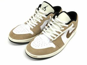 K11-508-149[ used / free shipping ]Nike Air Jordan 1 Low SE Brown Elephant DZ4130-201 Nike air Jordan 1 low SE 30.5cm * body only 