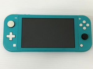 K10-219-0520-049[ used / free shipping ] nintendo Nintendo Switch Lite body only turquoise Nintendo switch light 