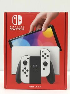 K10-216-0519-049[ used / free shipping ] nintendo Nintendo Switch body ( have machine EL model ) Joy-Con(L)/(R) white 