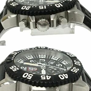 K11-332-0429-155【中古】LUMINOX(ルミノックス)SERIES 3180 NAVY SEALS STEEL COLORMARK ネイビーシールズ クロノグラフ クォーツ 腕時計の画像3
