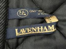 イングランド製 LAVENHAM バッファローチェック柄 キルティングジャケット SUFFOLK CO1O 2YA ラベンハム 英国 古着 SIZE：38■0510L_画像3