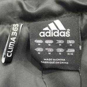 【未使用・タグ付】adidas CLIMA365 フーデッド ロング ダウンコート ベンチコート サッカー フットサル 青 E91271 アディダス O■0424Lの画像3