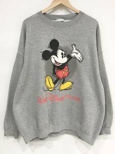 WALT DISNEY WORLD ミッキー スウェット トレーナー プルオーバー ディズニー USA 90s 古着 ヴィンテージ ビッグ ワイド SIZE：3XL■0510L