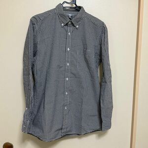 ユニクロ　メンズ　長袖シャツ　チェック　UNIQLO メンズLサイズ