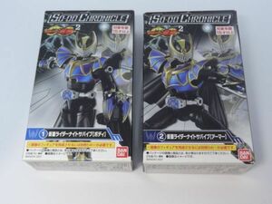 D)★新品★SO-DO CHRONICLE 仮面ライダー龍騎2 「①仮面ライダーナイトサバイブ ボディ」+「②仮面ライダーナイトサバイブ アーマー」 装動