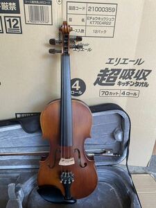 バイオリン 弦楽器 ハードケース付 現状品