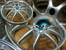 IB-217 ワーク WORK 18×7.5J 5H-114.3 +45 (4本) 深リム 希少 アルファード ベルファイア ハリアー 送料は全国一律6600円 離島を除く_画像7