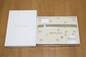 marie claire Marie Claire cotton blanket blanket bedding approximately 140cm×200cm new goods unused 