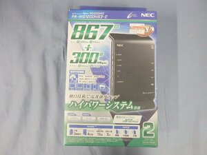 ★Z☆☆NEC　ルーター　Aterm　PA-WG1200HS3-C　867+300　ac　①