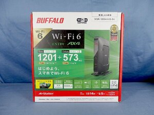 ★Z☆☆BUFFALO　無線LAN　ルーター　WSR-1800AX4S-BK　Wi-Fi6　1201+576