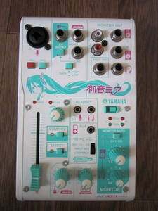 YAMAHA web casting mixer 3 channel AG03-MIKU