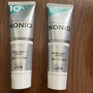 ライオン Lion NONIO (ノニオ) ホワイトニングハミガキ 増量143g (1個) (4903301309666)