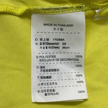 NIKE GOLF ナイキ ゴルフ ショート スリーブ 半袖 ポロ シャツ メンズ ウェア DRI FIT 黄緑 イエローグリーン M b19269_画像9