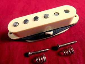 ★限定仕様／特注モデル★Gotoh Pickups／ST-Classic α-N-Vintage◆国産 アルニコV PU ゴトー Neck／フロント Front Pickup Cream／Ivory