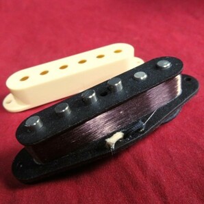 ★限定仕様／特注モデル★Gotoh Pickups／ST-Classic α-M-Vintage◆国産 アルニコV PU ゴトー Middle/センターCenter Pickup Cream／Ivoryの画像2