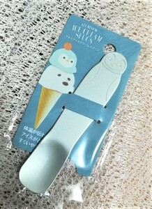  ice cream spoon * penguin * body temperature . ice . dissolving .......!