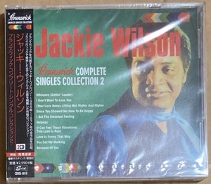 CD★JACKIE WILSON 「BRUNSWICK COMPLETE SINGLES COLLECTION 2」　ジャッキー・ウィルソン、2枚組、未開封