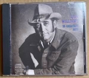 CD★DON WILLIAMS 「20 GREATEST HITS」　ドン・ウィリアムス