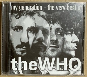 CD★THE WHO　「MY GENERATION - THE VERY BEST OF」　フー