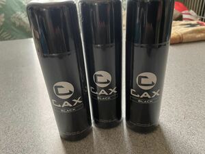 CAX カックス ボリュームアップ クイックヘアカバー スプレー ブラック 100g 3本【新品未開封】