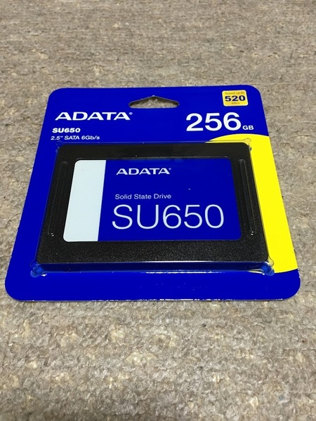 ★　送料無料 新品未開封　 ADATA　SU650　2.5インチ SSD　256GB