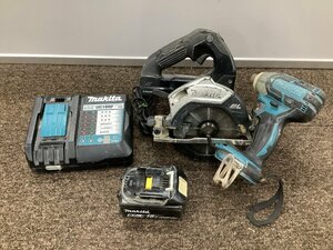 makita 充電式マルノコ HS474D マキタ 125mm BL1860B付き 電動工具　木工用　インパクトドライバー　TS141D　DC18RF