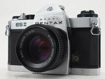 ★訳あり実用品★ ペンタックス PENTAX ES II ボディ 55mm 単焦点レンズセット ★シャッターOK! #TA4551_画像1