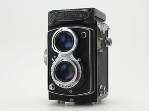 ★訳あり実用品★ ヤシカ YASHICA FLEX 80mm F3.5 ★絞り変化 ★低速不良 #TA4595