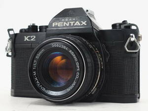 ★訳あり大特価★ ペンタックス PENTAX K2 ブラック ボディ 50mm 単焦点レンズセット #TA4800 