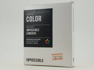 * new goods expiration of a term * IMPOSSIBLE INSTANT FILM COLOR #TA4828