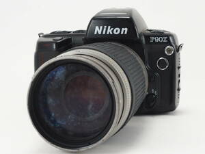 ★訳あり実用品★ ニコン NIKON F90X ボディ AF NIKKOR 70-300mm F4-5.6G レンズセット ★シャッターOK！ #TA4991