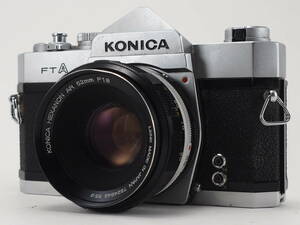 ★訳あり実用品★ コニカ KONICA FTA ボディ 52mm レンズセット ★シャッターOK！ #TA5049 