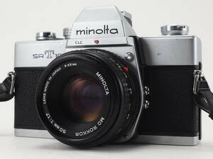 ★訳あり実用品★ ミノルタ MINOLTA SRT101 ボディ MD 50mm レンズセット ★シャッターOK！ #TA5051 