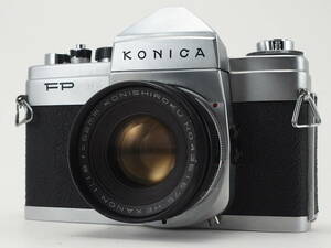 ★訳あり実用品★ コニカ KONICA FP ボディ HEXANON 52mm レンズセット ★シャッターOK！ #TA5052