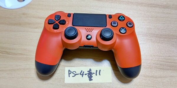 純正PS4コントローラー.あか、黒、11.必ず商品説明を確認よろしくお願いします。値下げ交渉スルーします。