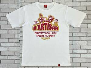 ＵＳＥＤ　ステュディオダルチザン　STUDIO D'ARTISAN　半袖Ｔシャツ　サイズＬ　D・A・R・T・I