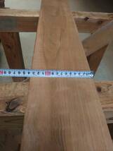 山桜　No.240517-C　無垢　乾燥材　板（長さ1000㎜ｘ幅135㎜ｘ厚み20㎜）1枚　木材　DIY　棚板　小物作りに_画像2