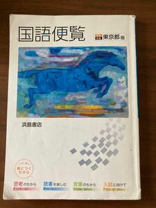 中学生　国語便覧（東京都版）浜島書店　思考　言葉　入試　