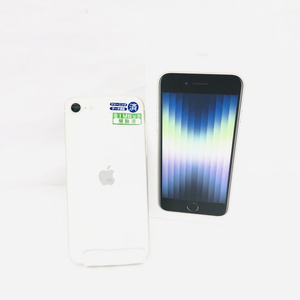 【中古】【do】Apple iPhone SE 第3世代 64GB スターライト MMYD3J/A S/○[249112001452]