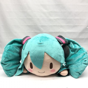 【中古】セガ 初音ミク メガジャンボ寝そべりぬいぐるみ 開封品 ボーカロイド ボカロ